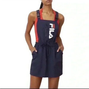 Fila Queen Skirt Athleisure Overalls dark blue Peacoat in size xs